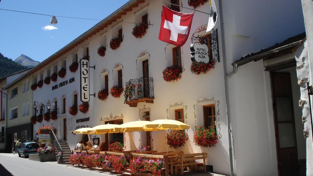 Crusch Alba Studio Auf Der Strassenseite Sta Maria Santa Maria Val Muestair Exterior photo